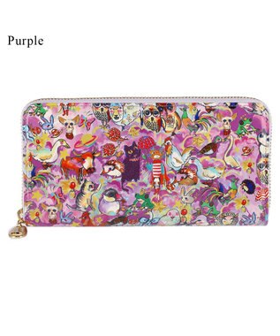 森のどうぶつたち ラウンドファスナー長財布 / tsumori chisato CARRY