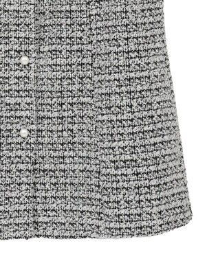 Green Parks Ｏ．ツィードペプラムベスト Black