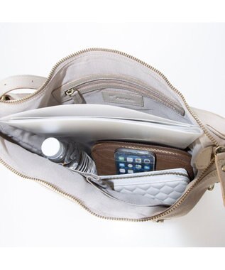 UNBILLION アトランタ ATLANTA / 牛革2wayリュック グレージュ