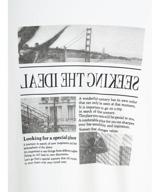 Green Parks オーバーサイズフォトチュニック Black