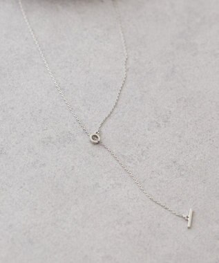 AMERICAN HOLIC ミニマルスライドネックレス Silver