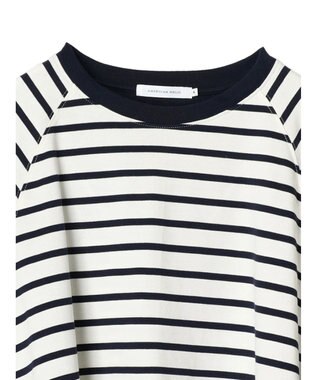 AMERICAN HOLIC バックフレアミニ裏毛チュニック Border