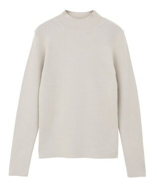 YECCA VECCA ハイネックリブニット Beige