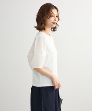 Green Parks ・ＥＬＥＮＣＡＲＥ　ＤＵＥ　バックＺＩＰハイブリットＴ Off White