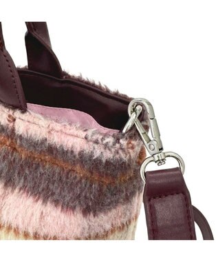 ROOTOTE 3651【2way】SC.スクエア.チェック-A 02：ピンク