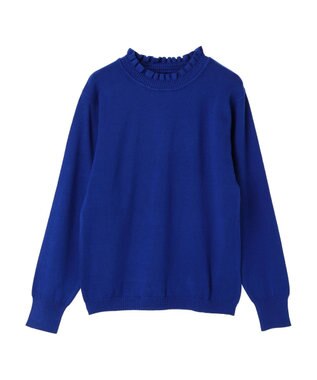 CRAFT STANDARD BOUTIQUE エリシャーリングニットプルオーバー Blue