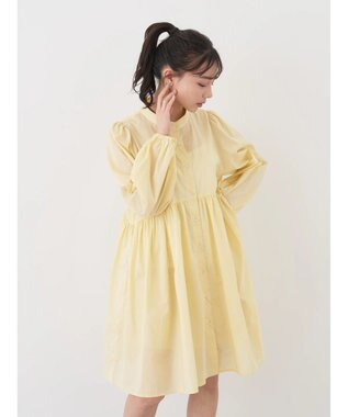 earth music&ecology ボリュームチュニック Yellow