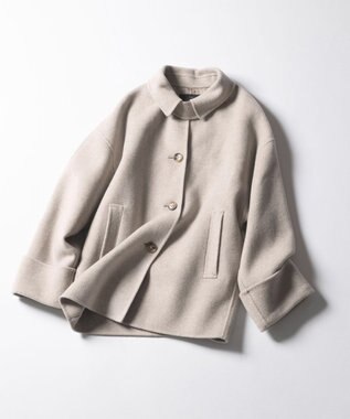 23区 L 【VERY掲載】MANTECOPure リバー ステンカラーコート オートミール系