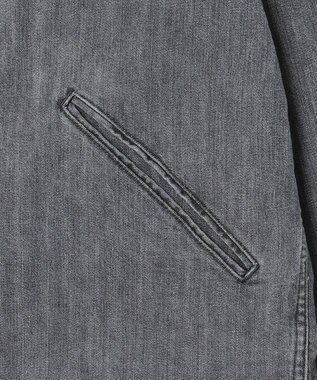 J.PRESS YORK STREET 【UNISEX】デニムコーチジャケット グレー系