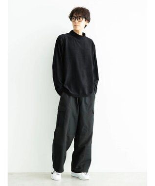 CRAFT STANDARD BOUTIQUE カットコールＭＯＣネックプルオーバー Black