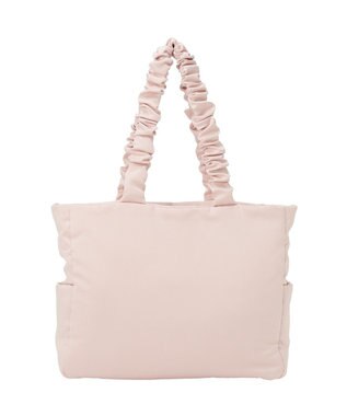 Maison de FLEUR ローズリボン刺繍パファートートバッグ Pink