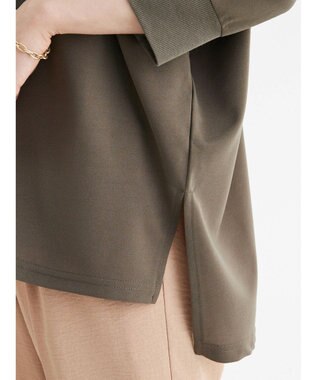 Green Parks ジョーゼットドルマンカットプルオーバー Khaki