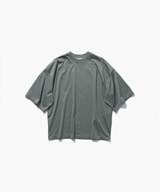ATON SUVIN 60/2 | ワイドスリーブＴシャツ KHAKI