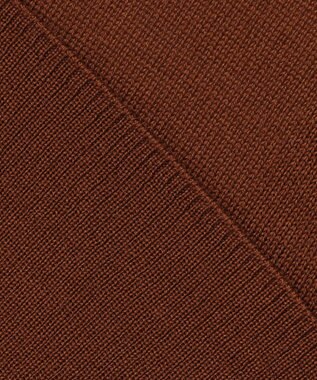 ICB 【洗える】 コンパクトウール カーディガン テラコッタ系