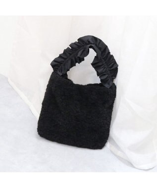 UNBILLION カシュカシュ cachecache / フリルハンドルボアトート