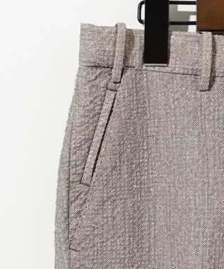 JOSEPH ABBOUD 【ウエストも伸びる！ストレッチ・洗える・軽量・防しわ・速乾・エコ撥水】ライトウェーブパンツ ベージュ系