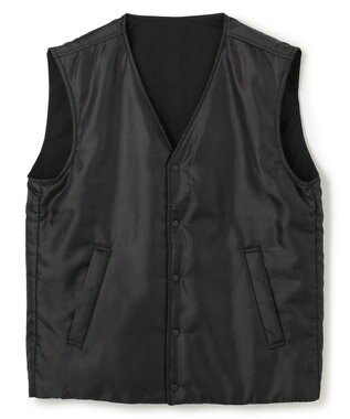 JOSEPH HOMME 【2WAY】パデットニットブロック　リバーシブルベスト ブラック系