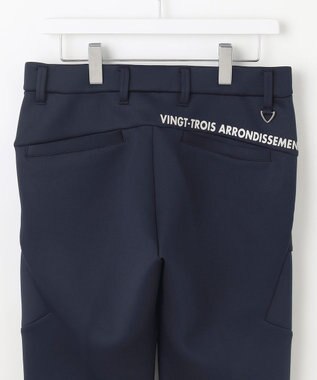 23区GOLF 【MEN】【ストレッチ】ダンボールニットパンツ ネイビー系