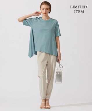 ICB L 【WEB限定・接触冷感・UVカット・洗える】アトラストリコット ジョグパンツ トープ系