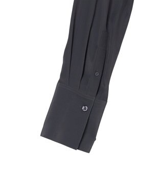 JOSEPH 【WEB＆OUTLET限定】CDC ブレンド シャツカラーブラウス Slate