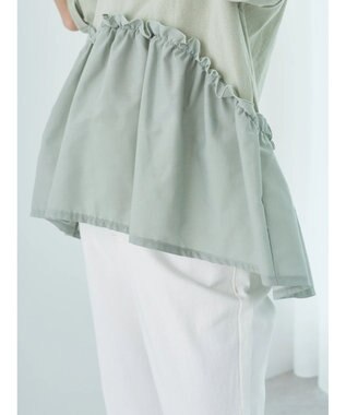 earth music&ecology ドッキングギャザープルオーバー Mint Green