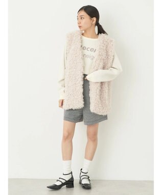 earth music&ecology ショートパンツ（千鳥柄） Hounds Tooth