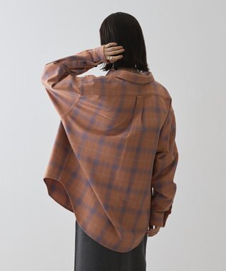 AMERICAN HOLIC スラブチェックＢＩＧシャツ Red