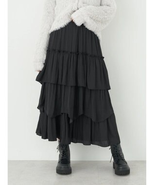 earth music&ecology ランダムティアードスカート