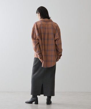 AMERICAN HOLIC スラブチェックＢＩＧシャツ Red