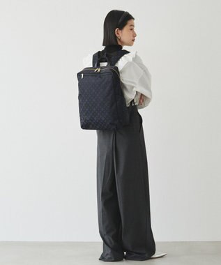 russet ナイロンリュックサック(SF-272) Black/Navy