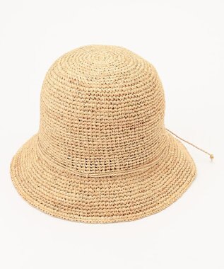組曲 ラフィアハット ベージュ系