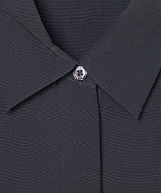 JOSEPH 【WEB＆OUTLET限定】CDC ブレンド シャツカラーブラウス Slate