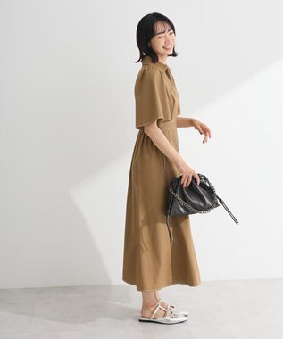 Green Parks ・ＥＬＥＮＣＡＲＥ　ＤＵＥ　スキッパーワンピース Beige