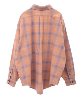 AMERICAN HOLIC スラブチェックＢＩＧシャツ Red