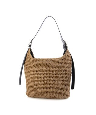 UNBILLION カシュカシュ cachecache / フリーハンドルクロッシュトート カゴバッグ ブラック