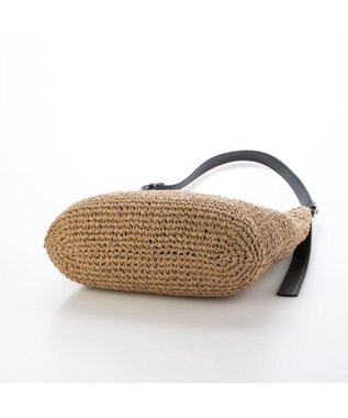 UNBILLION カシュカシュ cachecache / フリーハンドルクロッシュトート カゴバッグ ブラック