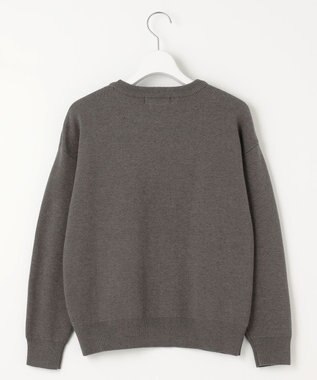Feroux 【古畑星夏さん着用】レタードニット プルオーバー グレー系