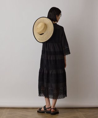 GRACE CONTINENTAL レースコンビワンピース ブラック