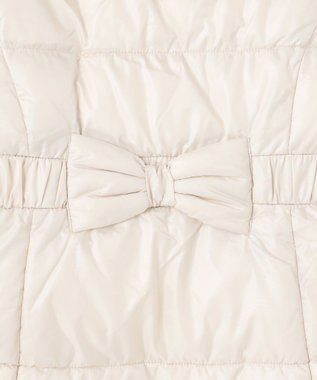 ANY KIDS 【洗濯機OK】中綿 Aライン コート ミルキーベージュ