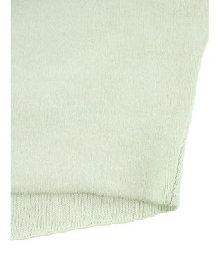 Green Parks ショート丈ミラノリブカーディガン Mint