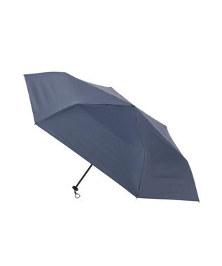 MOONBAT 【大きめ】晴雨兼用日傘 折りたたみ傘 無地／一級遮光 遮熱 UV ワイド54cm ネイビーブルー