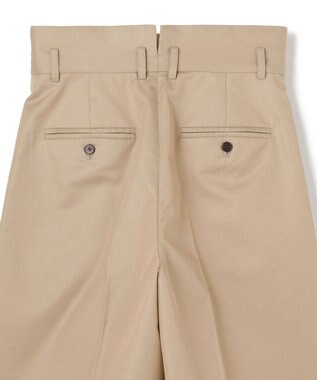 uncrave チノギャバジン ショートトラウザー ベージュ