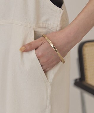 AMERICAN HOLIC デニムスクエアサロペット Ivory