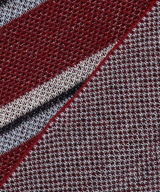 組曲 【先行予約】パターンニット 半袖カーディガン マルチボーダー系