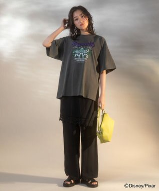 Green Parks トイストーリー／ウ゛ィンテージ風Ｔシャツ Charcoal Gray