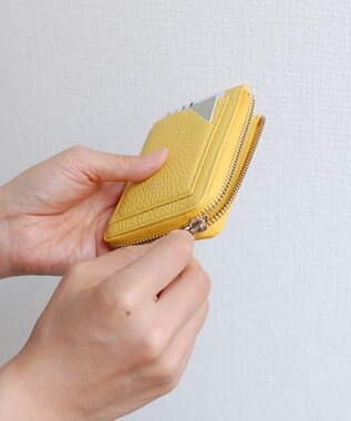 blancle シュリンクレザー Jジップウォレット ブラック