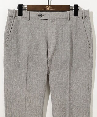 JOSEPH ABBOUD 【ウエストも伸びる！ストレッチ・洗える・軽量・防しわ・速乾・エコ撥水】ライトウェーブパンツ ベージュ系