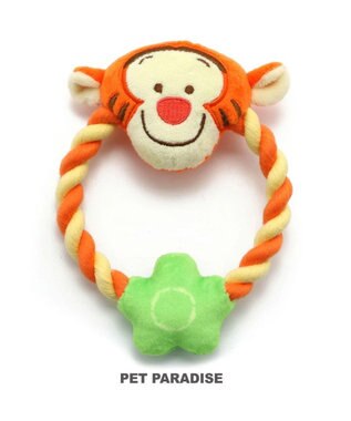 PET PARADISE ディズニー くまのプーさん ロープ おもちゃ 《プーさん/ピグレット/ティガー》