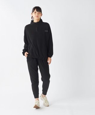 OP／FILA 【ocean pacific】 ハーフジッププルオーバー  スノーウェアレイヤー ブラック