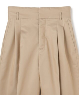 uncrave チノギャバジン ショートトラウザー ベージュ